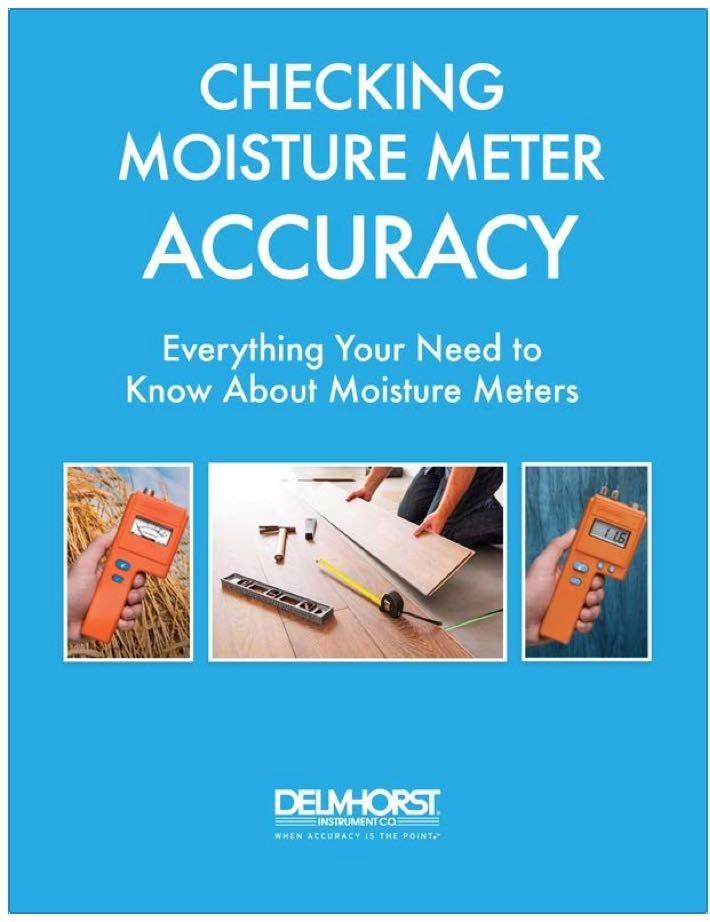 Checking Moisture Meter Accuracy - MIZA