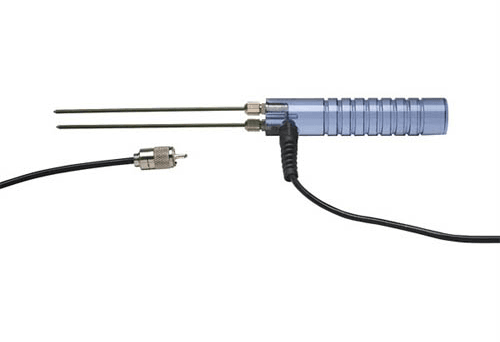 Delmhorst 21-ET Electrode with 6&quot; Insulated Penetration Pins for attaching extension poles - MIZA