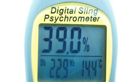 MIZA Digital Hygrometer Psychrometer with Calibration Certificate - MIZA