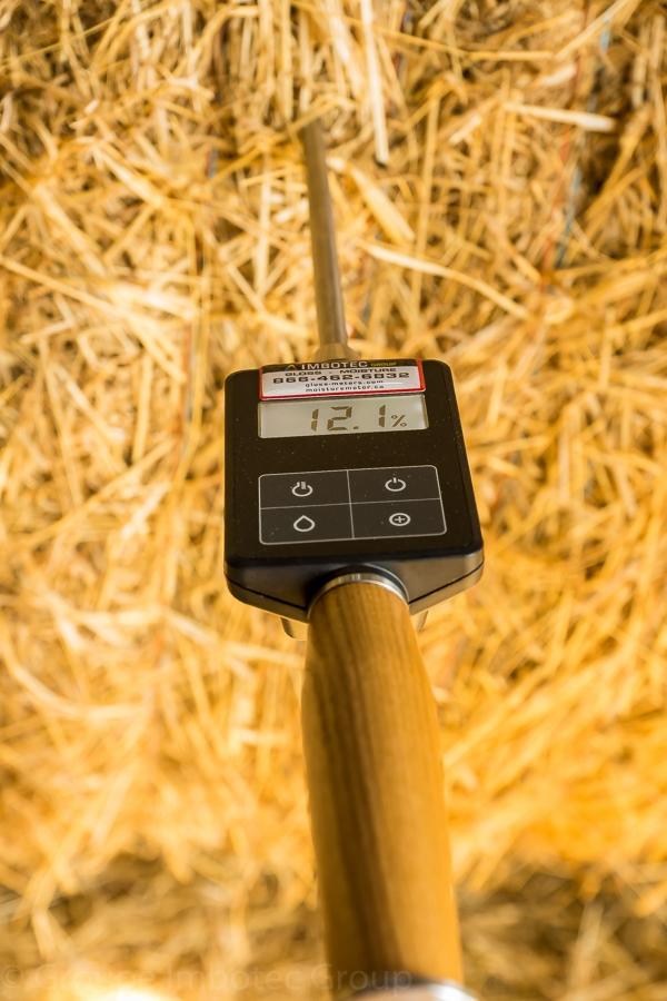 MIZA Hay &amp; Straw Moisture Meter 10Ã¢¬ (25cm) with Temperature Reading - MIZA