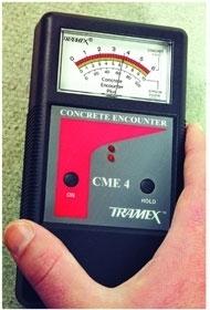 Tramex CME4 Analog Concrete Moisture Encounter Meter - pour le beton - MIZA